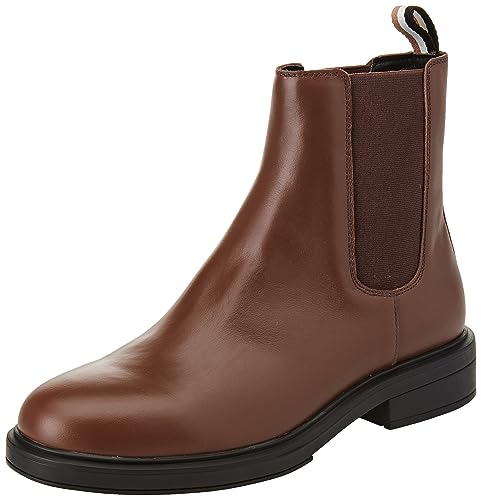 BOSS Damen Vanity ChBootie-C, Braun, 38 EU von BOSS