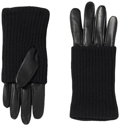 BOSS Damen Xanity Gloves, Black1, 8.5 von BOSS