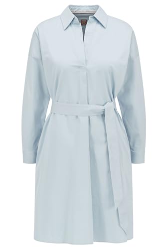 BOSS Damen c_detelizza Kleid, Navy417, 36 EU von BOSS