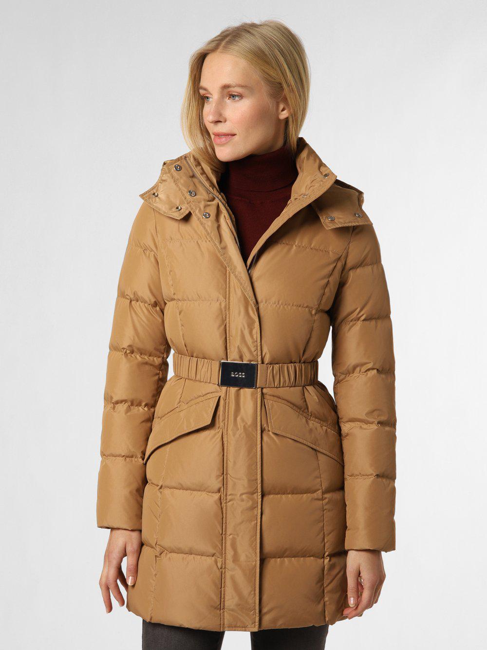 BOSS Daunenmantel Damen, camel von BOSS