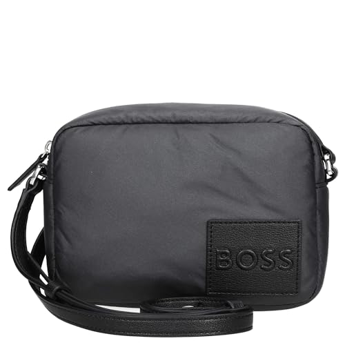 BOSS Deva Crossbody-PN Damen Crossbody, Black1 von BOSS