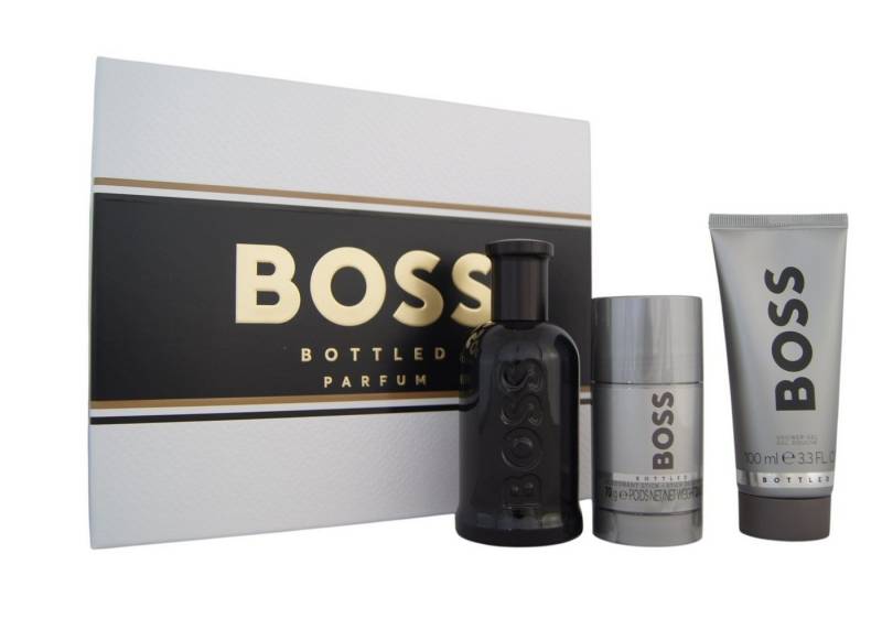BOSS Duft-Set Hugo Boss Bottled Parfum 100ml + Deodorant Stick 75ml & SG 100ml, 1-tlg. von BOSS