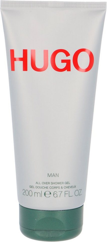 BOSS Duschgel Hugo Man Shower Gel 200 ml, Abenteuerlicher Duft von BOSS