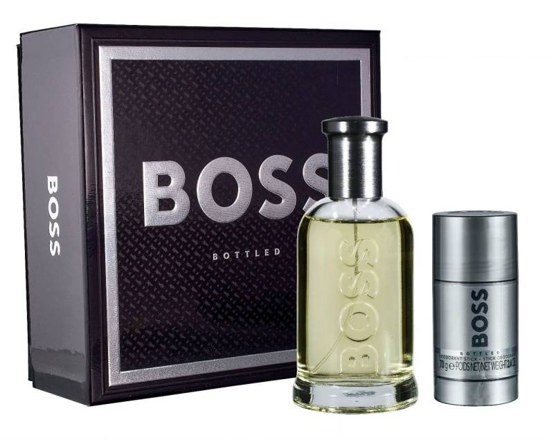 BOSS Eau de Toilette HUGO BOSS BOTTLED EDT 200ML + DEODORANT STICK 75ML von BOSS
