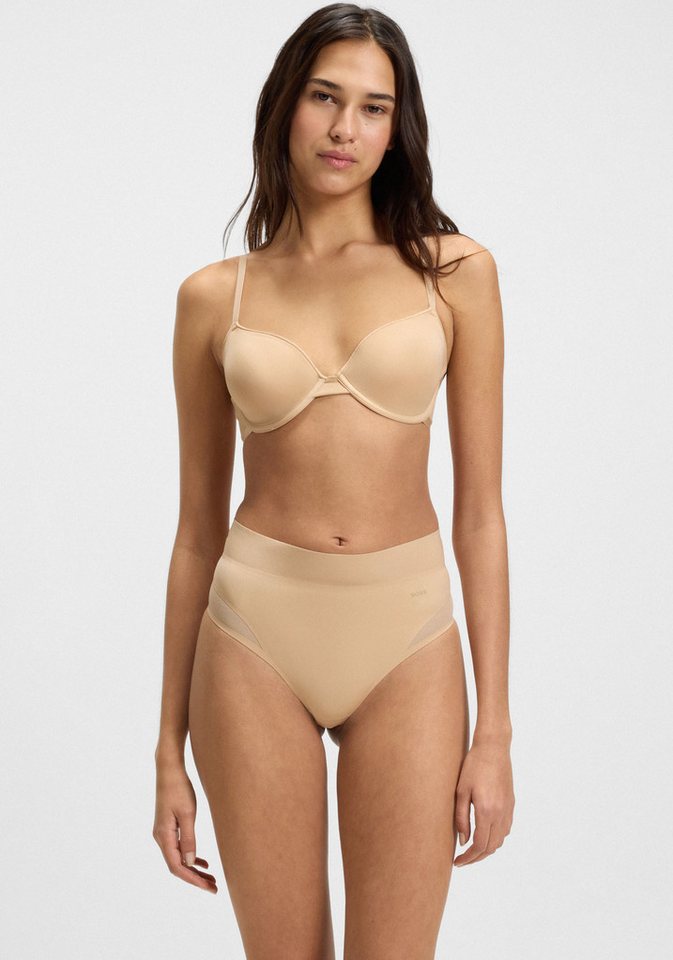 BOSS Formstring High Waist Shapewear THONG B.BODY mit Meshdetails, hoher Bund von BOSS