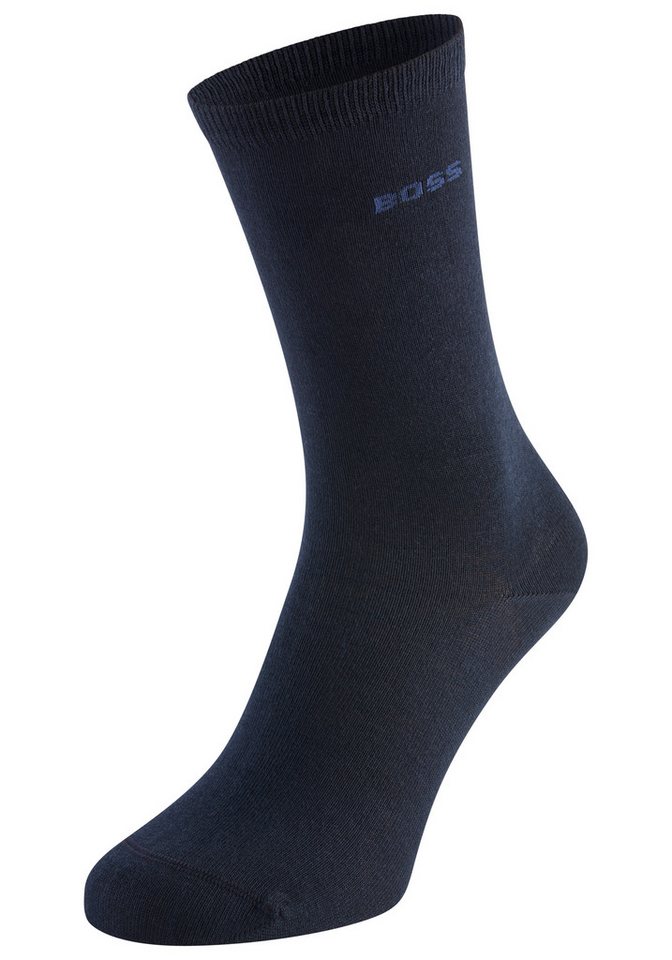 BOSS Freizeitsocken (3-Paar) mit Logoschriftzug von BOSS