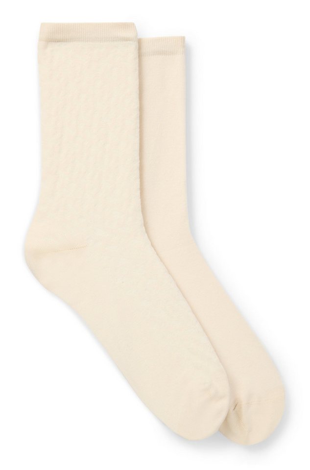 BOSS Freizeitsocken 2P RS Monogram CC (Packung, 2-Paar, 2er-Pack) aus weicher Baumwollmischung von BOSS