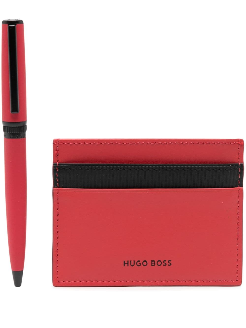 BOSS Gear Kugelschreiber Geschenk-Set - Rot von BOSS