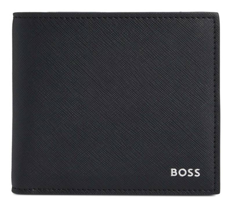 BOSS Geldbörse 4 CC Coin Wallet, aus echtem Leder von BOSS
