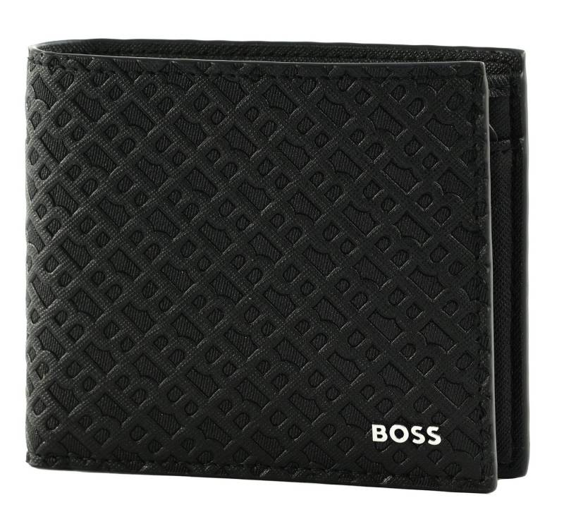 BOSS Geldbörse 4 CC Coin Wallet, aus echtem Leder von BOSS