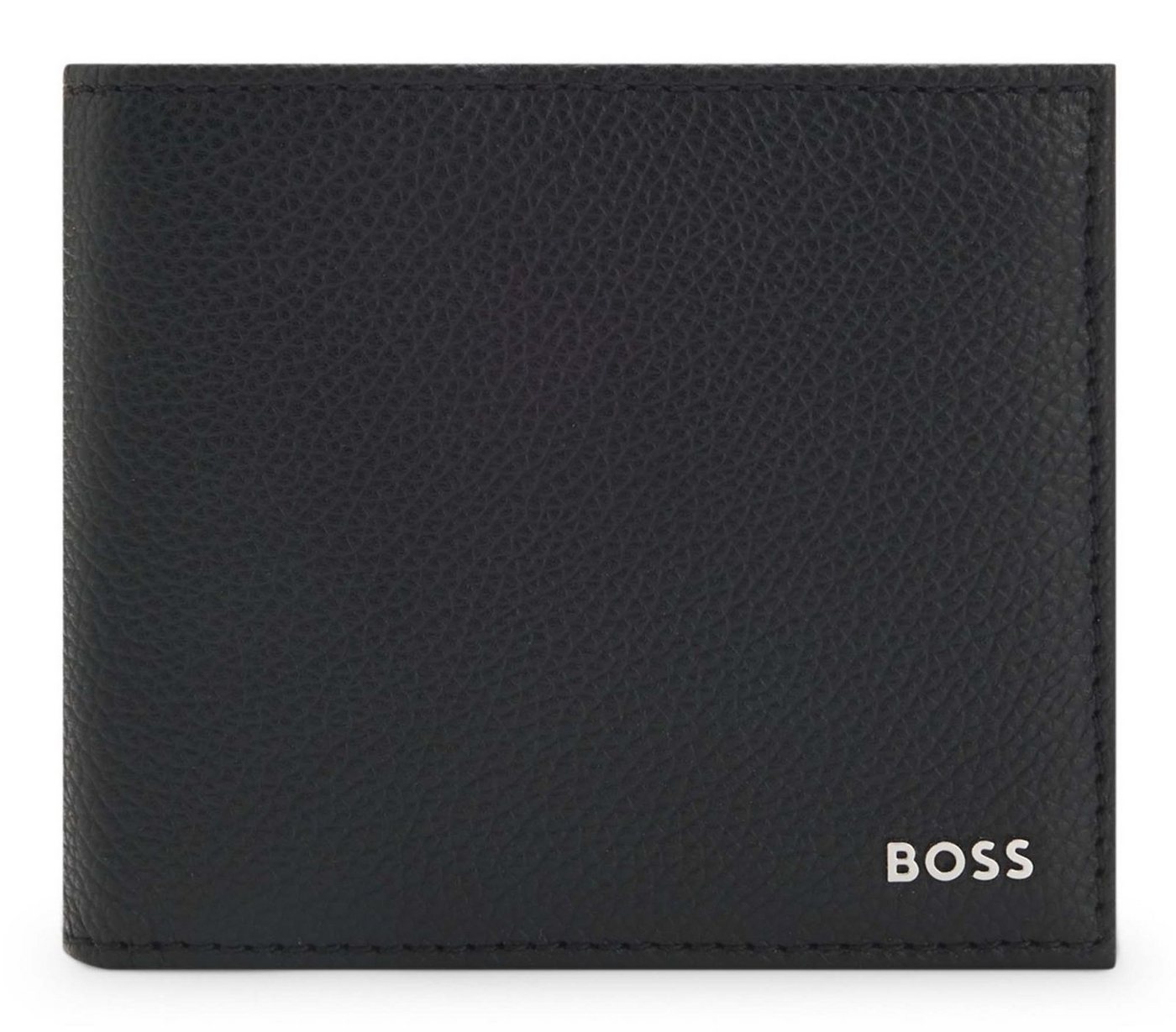 BOSS Geldbörse Gift Set 4 CC Wallet / Keyring (Set, 2-tlg), aus echtem Rindsleder von BOSS
