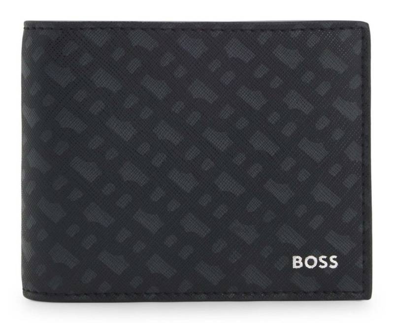 BOSS Geldbörse Trifold Wallet, aus echtem Leder von BOSS