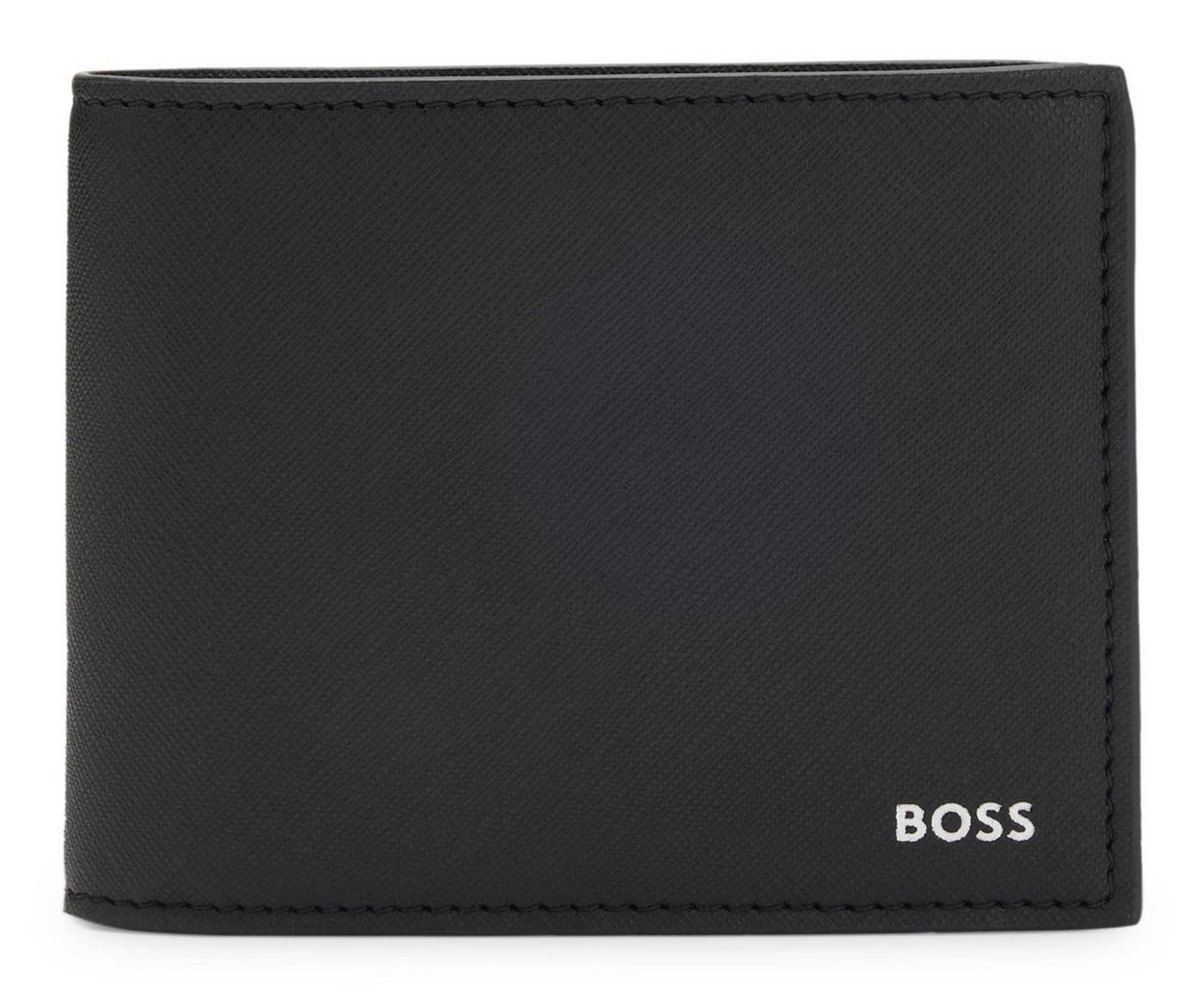 BOSS Geldbörse Trifold Wallet, aus echtem Leder von BOSS