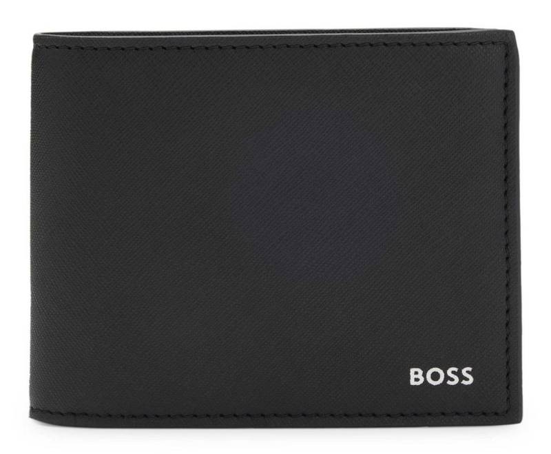 BOSS Geldbörse Trifold Wallet, aus echtem Leder von BOSS