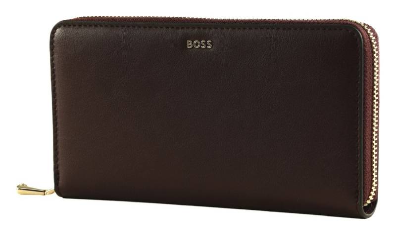 BOSS Geldbörse Ziparound Wallet, aus echtem Leder von BOSS