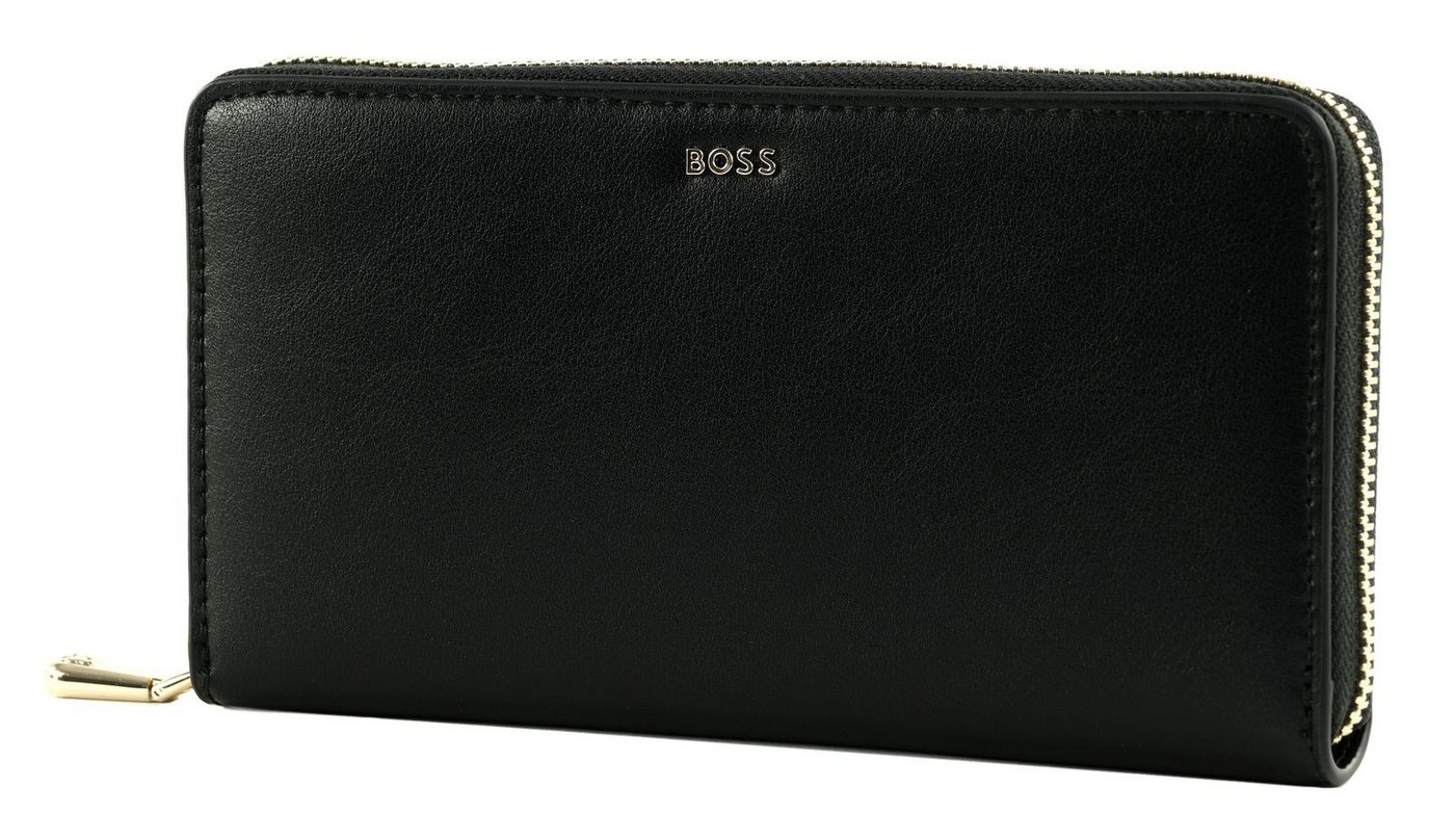BOSS Geldbörse Ziparound Wallet, aus echtem Leder von BOSS