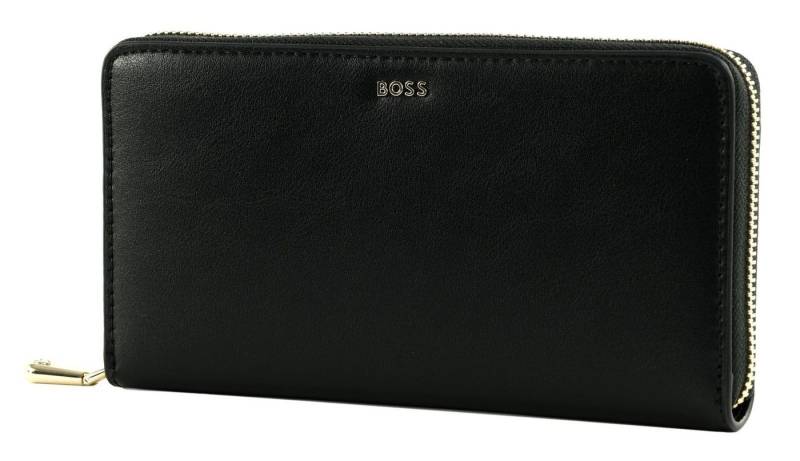 BOSS Geldbörse Ziparound Wallet, aus echtem Leder von BOSS