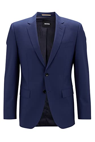 BOSS Green Herren Sakko H-Huge-MM Blau 25 von BOSS