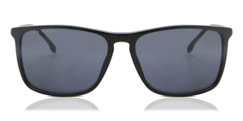 BOSS Unisex 1182/s/it Sunglasses, 807/IR Black, One Size von HUGO BOSS