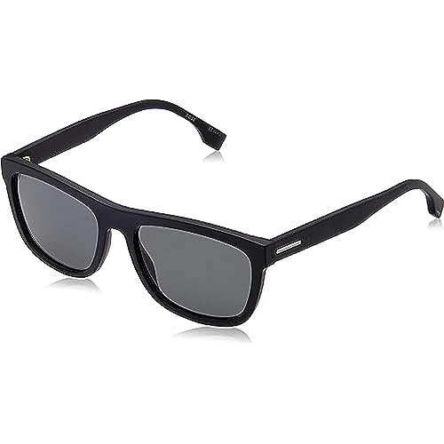 BOSS HUGO 1439/S Brille, Matte Black, 58 für Herren, Mattes Schwarz von HUGO BOSS