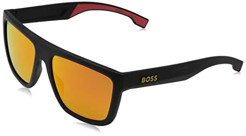 Hugo Boss Unisex Boss 1451/s Sunglasses, PGC/UZ MTBK Yellow, 59 von HUGO BOSS