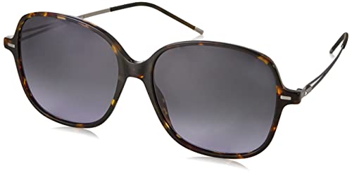 BOSS HUGO 1457/S Brille, Havana, 57 für Damen, Havana von BOSS