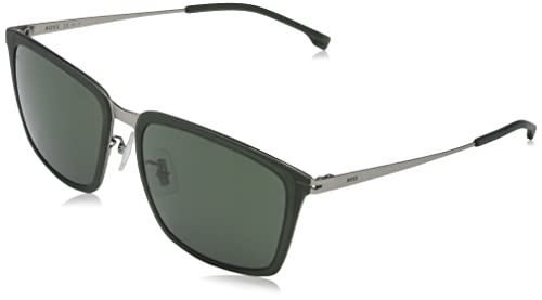 BOSS HUGO 1465/F/S Brille, Matte Ruthenium, 59 für Herren, Matte Ruthenium von HUGO BOSS