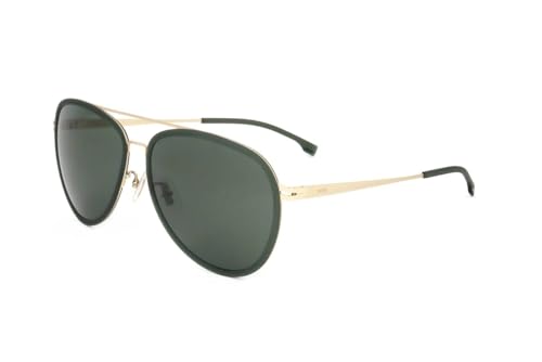 BOSS HUGO 1466/F/SK Brille, Matte Gold, 61 für Herren, Matt Gold von HUGO BOSS