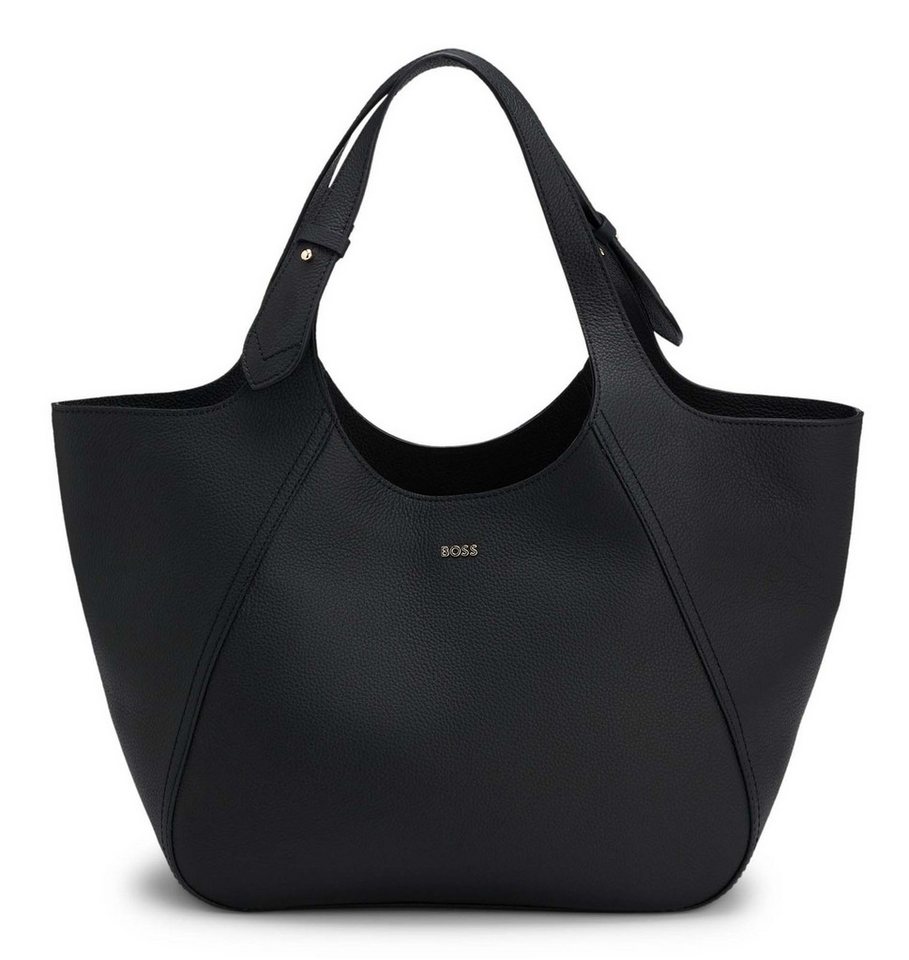 BOSS Handtasche Big Tote Bag, aus echtem Leder von BOSS