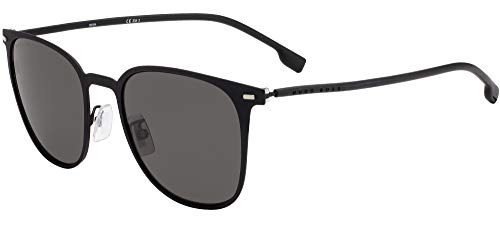 BOSS Herren 1025/F/S Sonnenbrille, Matte Black, 57 von BOSS