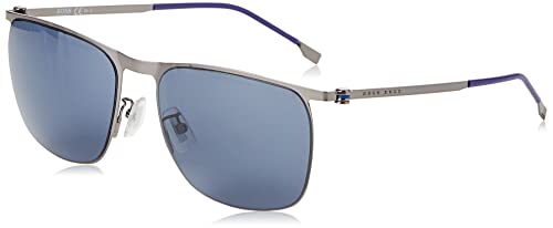 BOSS Herren 1348/F/S Sonnenbrille, Dark Ruthenium von HUGO BOSS