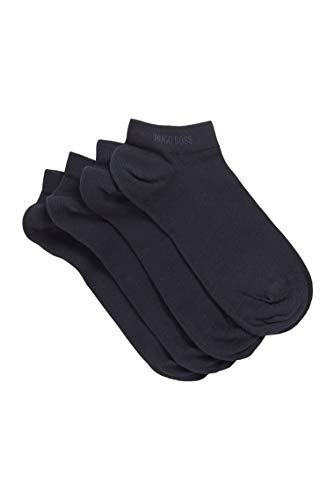 BOSS Herren 2P AS Uni CC Füßlinge,, 2per pack Blau (Dark Blue 401), 43/46 (Herstellergröße: 43-46) von BOSS