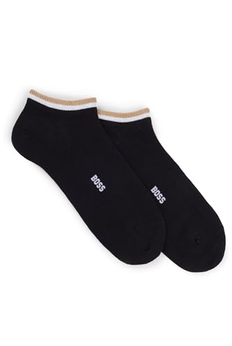 BOSS Herren 2p Uni Stripe Cc ANKLE_SOCKS, Black1, 39-42 EU BOSS Herren 2p Uni Stripe Cc ANKLE_SOCKS, Black1, 39-42 EU von BOSS