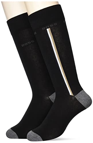 BOSS Herren 2P RS Iconic CC Herrensocken, Dark Blue401, 43-46 von BOSS