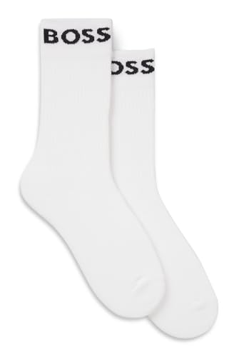 BOSS Herren 2p sport cc Herrensocken, New - White100, 39-42 EU von BOSS