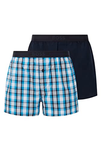 BOSS Herren 2p Ew Boxershorts, Turquoise/Aqua 440, L EU von BOSS