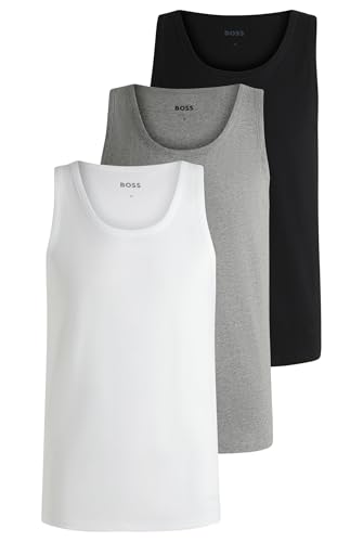 BOSS Herren 3p Co Tank Top, New - Open Miscellaneous999, XXL EU von BOSS