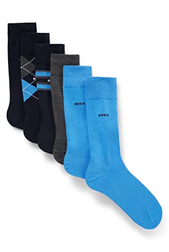 BOSS Herren 6p Rs Cc SOCKS_GIFT_SET, Open Miscellaneous961, 40-46 EU von BOSS