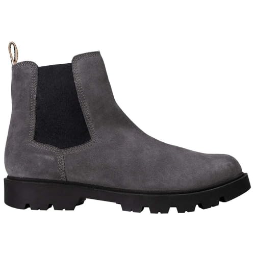 BOSS Herren Adley_Cheb_sd Chelsea_Boot, Dark Grey, 39 EU von BOSS