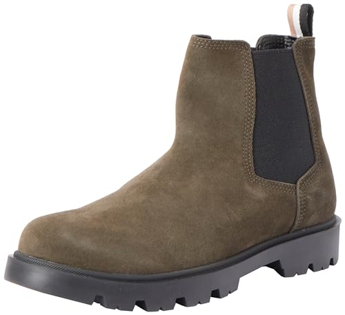 BOSS Herren Adley_Cheb_sd Chelsea_Boot, Open Green, 39 EU von BOSS