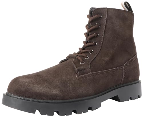 BOSS Herren Adley_Halb_sd Half_Boot, Dark Brown, 39 EU von BOSS