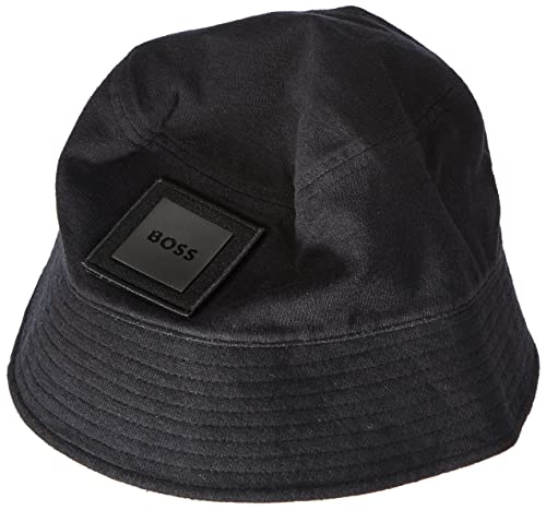 BOSS Herren Alotus_Hat Cap, schwarz, S/M von BOSS