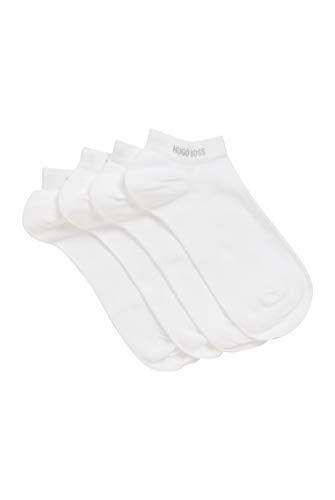 BOSS Herren As Uni Cc Füßlinge, Weiß, 43-46 von BOSS