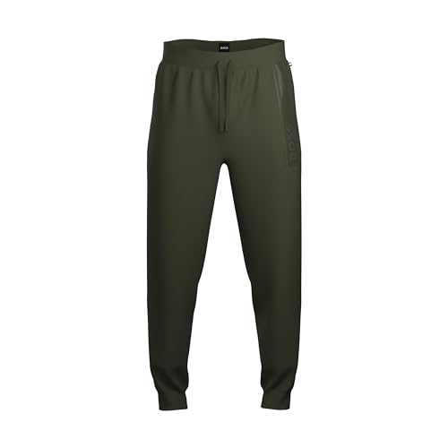 BOSS Herren Authentic Pants Loungewear Pant, Dark Green307, XL von BOSS
