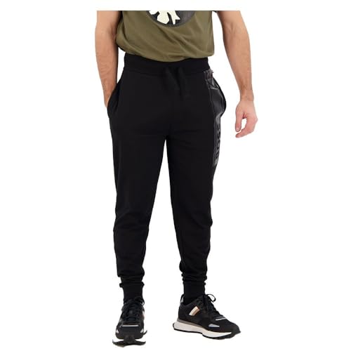 BOSS Herren Authentic Pants Loungewear Pant, Black1, XL von BOSS
