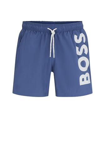 BOSS Herren Badeshorts Badehose Octopus, Farbe:Blau, Wäschegröße:M, Artikel:-479 Blue von BOSS