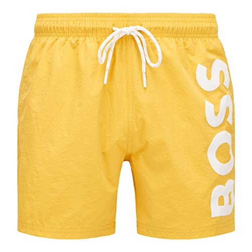 BOSS Herren Badeshorts Badehose Octopus, Farbe:Gelb, Wäschegröße:2XL, Artikel:-733 Bright Yellow von BOSS