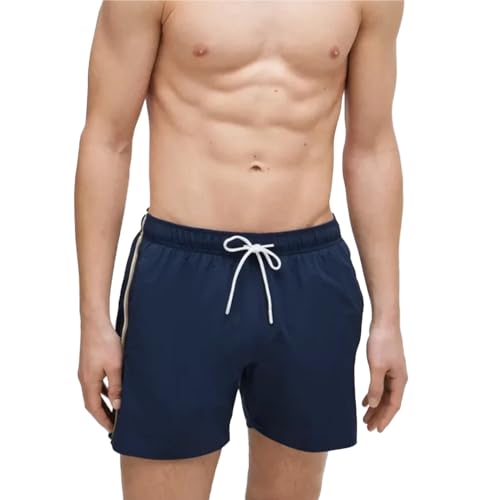 BOSS, Herren Badeshorts Iconic, Navy, L von BOSS