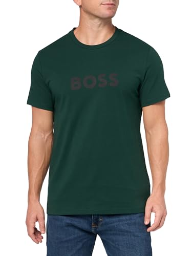 BOSS Herren Big Logo Cotton T Rash-Guard-Shirt, Pine Tree Green, XX-Large BOSS Herren Big Logo Cotton T Rash-Guard-Shirt, Pine Tree Green, XX-Large von BOSS