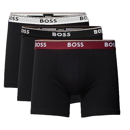 BOSS Herren Boxer Briefs, 3er Pack, Sortiert 967, L von BOSS